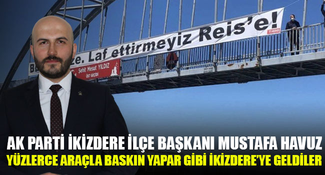 Havuz: Baskın yapar gibi İkizdere’ye gelindi