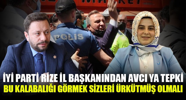 Rize’de bu kalabalığı görmek sizleri ürkütmüş olmalı