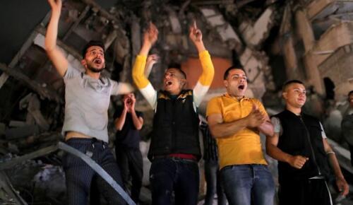 Hamas Siyonist İsrail’i dize getirdi! Gazze’de zafer kutlaması