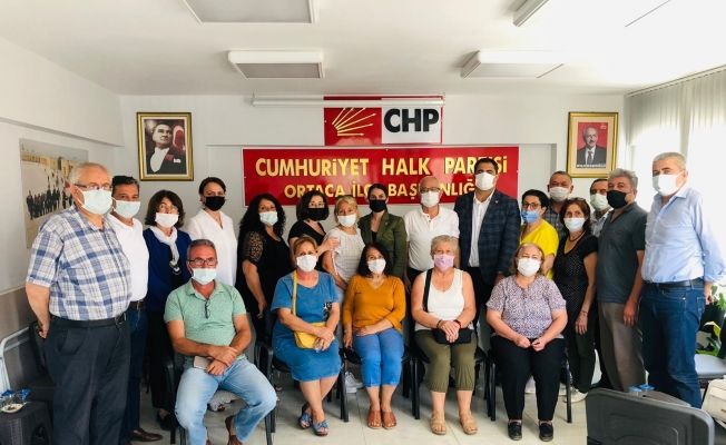 CHP heyeti, Ortaca’da partililerle buluştu