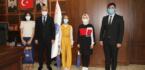 GÖKDUMAN; BAŞARILI ÖĞRENCİLERE ÖDÜLLERİNİ TAKDİM ETTİ