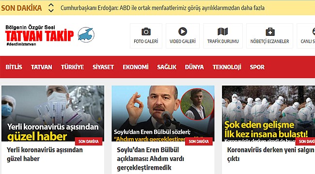 Tatvan’da Yeni Haber Sitesi TatvanTakip.com Açıldı