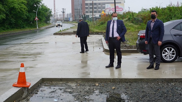 İl Milli Eğitim Müdürü Engin Emen MTSK Sınav Alanında İncelemelerde Bulundu