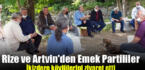 Rize ve Artvin’den Emek Partililer İkizdere köylülerini ziyaret etti