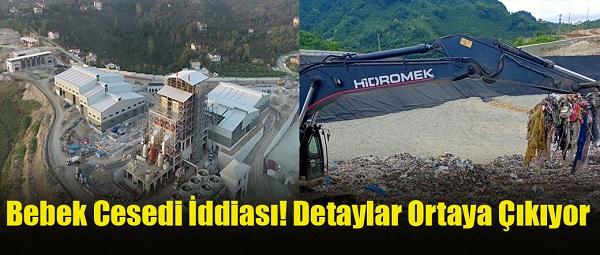 Bebek cesedi iddiası! Detaylar ortaya çıkıyor