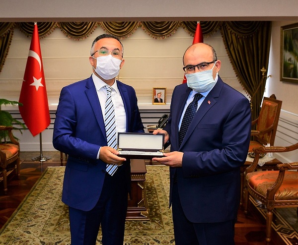 Vali Çeber, Trabzon Valisi İsmail Ustaoğlu’nu Ziyaret Etti