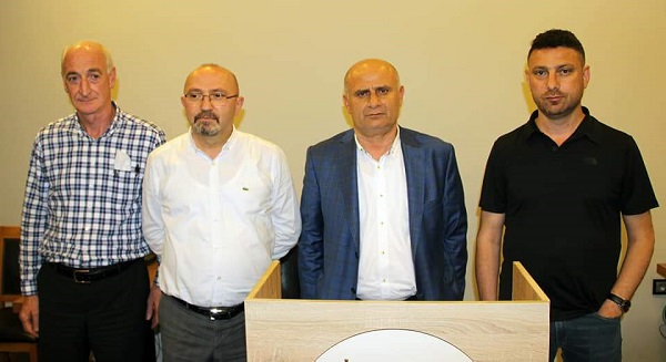 Pazarspor Kulübü Başkan Adayı Mustafa Taşkın Basın Toplantısı Düzenledi