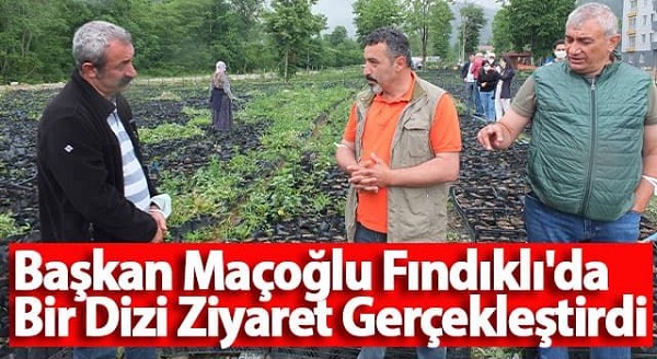 Başkan Maçoğlu Fındıklı’da Bir Dizi Ziyaret Gerçekleştirdi