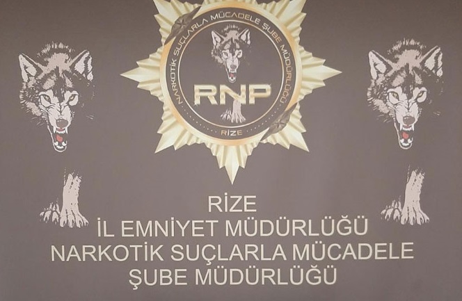 Rize’de Uyuşturucu Operasyonu 2 Gözaltı, 1 Tutuklama