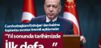 Cumhurbaşkanı Erdoğan: “Yıl sonunda tarihimizde ilk defa…”