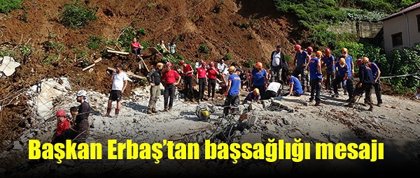 Başkan Erbaş’tan başsağlığı mesajı