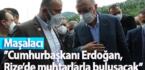 Maşalacı’’Cumhurbaşkanı Erdoğan, Rize’de muhtarlarla buluşacak’’