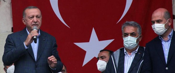 Cumhurbaşkanı Erdoğan: “Biz çok daha büyük felaketlerin altından kalktık”