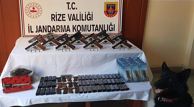 Rize Jandarması 1 ayda 321 kişi yakaladı