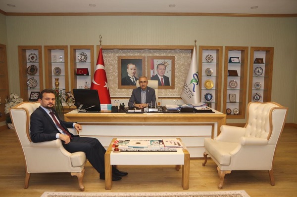 Türkiye Ulusal Ajansı Başkanı Rektör Karaman’ı Ziyaret Etti