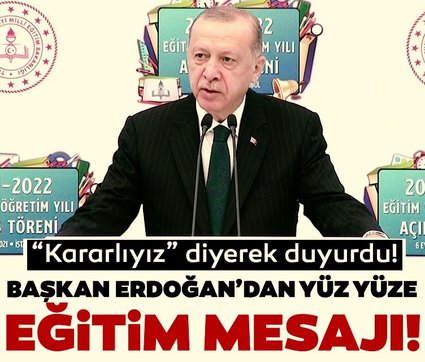 Cumhurbaşkanı Erdoğan’dan önemli açıklamalar