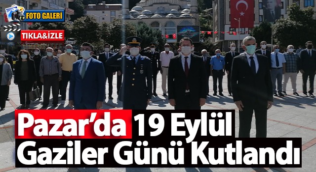 Pazar’da 19 Eylül Gaziler Günü Kutlandı