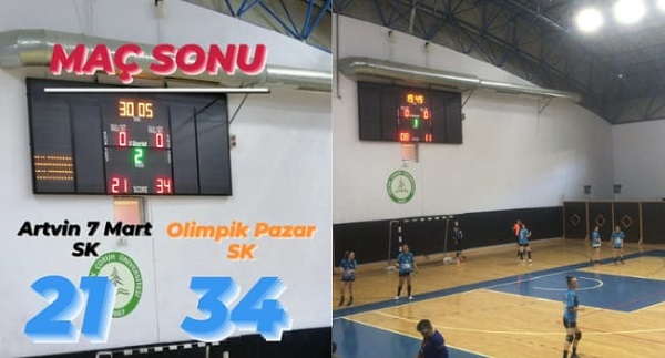 Olimpik Pazar Spor Kulübü Hentbol Takımı Artvin’den galibiyetle dönüyor