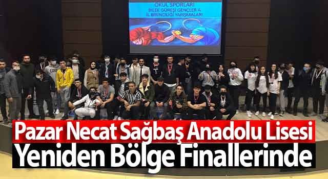 Pazar Necat Sağbaş Anadolu Lisesi Yeniden Bölge Finallerinde