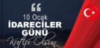 Vali Kemal Çeber’in 10 Ocak İdareciler Günü Mesajı