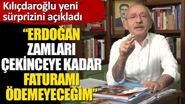 Kılıçdaroğlu yeni sürprizini açıkladı!