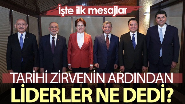 Tarihi zirvenin ardından liderler ne dedi?