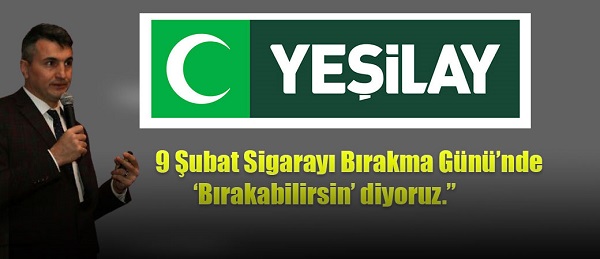 9 Şubat Sigarayı Bırakma Günü’nde ‘Bırakabilirsin’ diyoruz.”