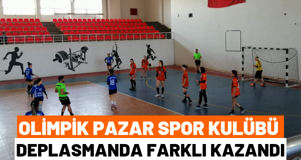 Olimpik Pazar Spor Kulübü deplasmanda farklı kazandı