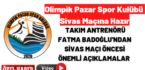 Hentbol Takımı Antrenörü Fatma Badoğlu’ndan Sivas maçı öncesi önemli açıklamalar