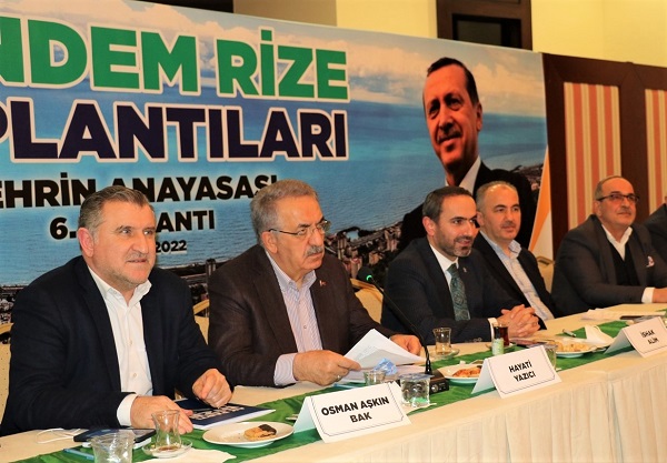 AK PARTİ RİZE GÜNDEM RİZE TOPLANTILARININ 6.YAPILDI