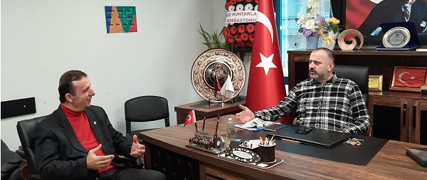 DOĞRU PARTİ’ den MUHTARLAR FEDERASYONU’ na ZİYARET