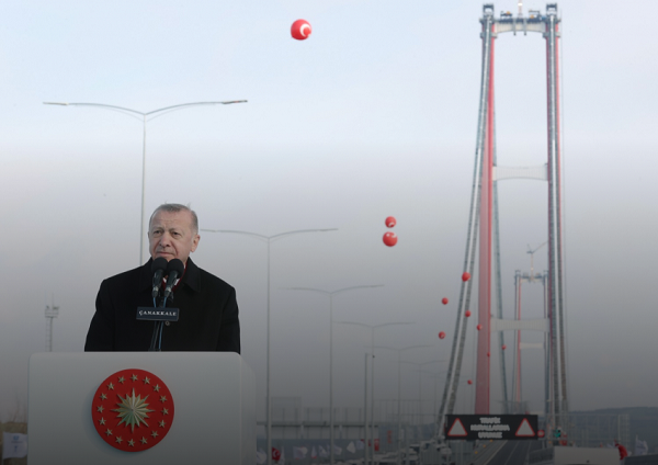 Cumhurbaşkanı Erdoğan: 1915 Çanakkale Köprüsü’nün ekonomik üretimde 5,3 milyar avro katkısı olacak