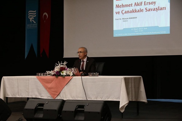 Rektör Karaman, Ardeşen ve Fındıklı’da Konferans Verdi
