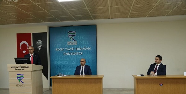 Rize Cumhuriyet Başsavcısı ve Rize Baro Başkanı RTEÜ’de Söyleşi Gerçekleştirdi