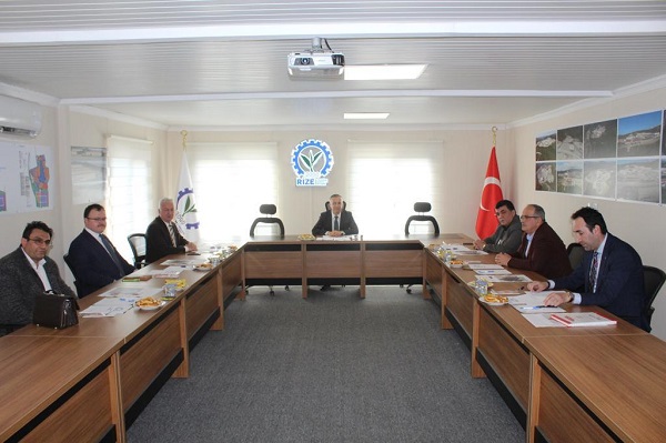 Rize Organize Sanayi Bölgesi Yönetim Kurulu Toplantısı Yapıldı