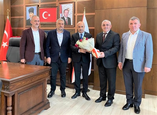 ÖZ GIDA- İŞ’TEN RİZE İL EMNİYET MÜDÜRÜ GÖKDUMAN’A ZİYARET
