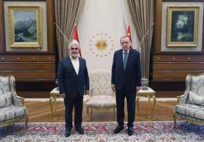 Cumhurbaşkanı Erdoğan HÜDA PAR Genel Başkanı Yapıcıoğlu’nu kabul etti