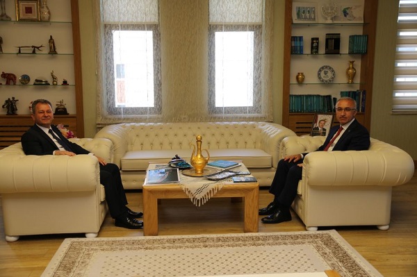 ÖSYM Başkanı Aygün’den Rektör Karaman’a Ziyaret