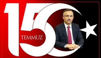 Rize Valisi Kemal Çeber’den ’15 Temmuz Demokrasi ve Milli Birlik Günü’ Mesajı