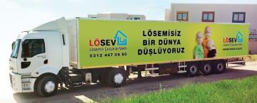 LÖSEV İyilik Tırı Rize’ye geliyor