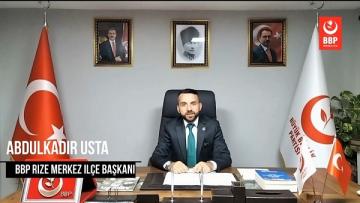BBP Merkez İlçe Başkanı Usta: “ Bakan İle Poz Vermekle, Bu İşler Olmuyor”