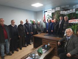 DOĞRU Parti’den Rize Muhtarlar Federasyonuna Ziyaret