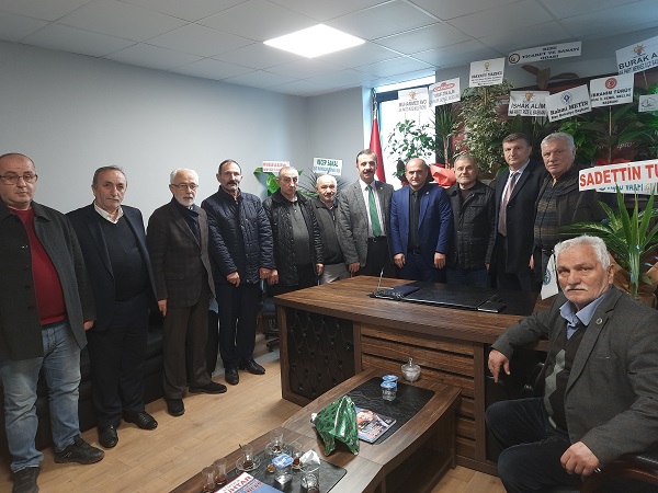 DOĞRU Parti’den Rize Muhtarlar Federasyonuna Ziyaret