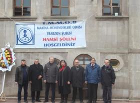 TRABZON MAKİNA MÜHENDİSLERİ ODASI HAMSİ ŞÖLENİNDE BULUŞTU