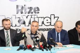 Rize Tek Yürek Oldu