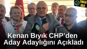 Kenan Bıyık CHP’den Aday Adaylığını Açıkladı