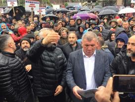 Öz Gıda İş, ÇAYKUR işçileri için meydandaydı