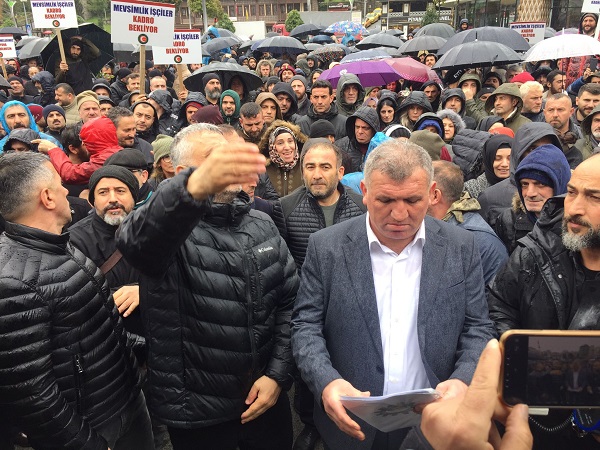 Öz Gıda İş, ÇAYKUR işçileri için meydandaydı