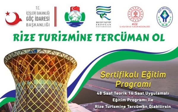 İl Göç İdaresi’nden turizme destek: ‘Rize Turizmine Tercüman Ol’