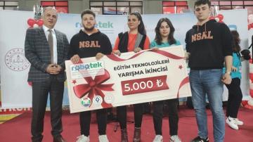 Pazar Necat Sağbaş Anadolu Lisesi İl İkincisi Oldu